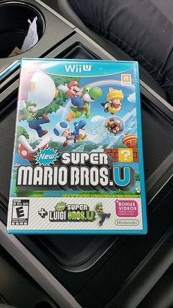 New super Mario Bros. U + luigi new
