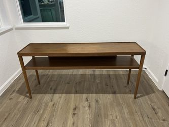 IKEA Stockholm Console Table, Oak Veneer, Two-Tier Sofa Table