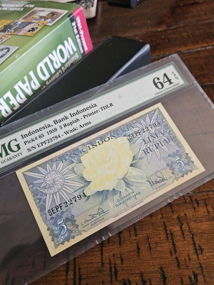 1959 Indonesia 5 Rupiah