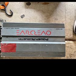 Overdrive Amp 7500 Watts Max 125.00