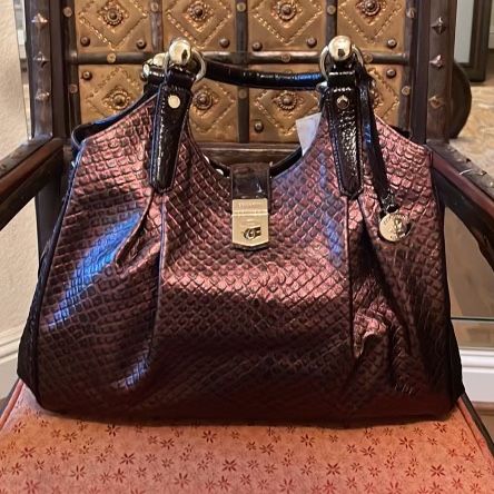 Brahmin Elisa Bronze Java Genuine Leather for Sale in Antioch CA OfferUp