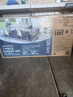 Hampton Bay Westgrove 6-Piece outdoor chair set