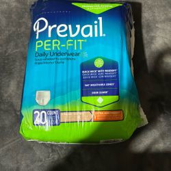 Prevail Per-Fit Underwear 20ct