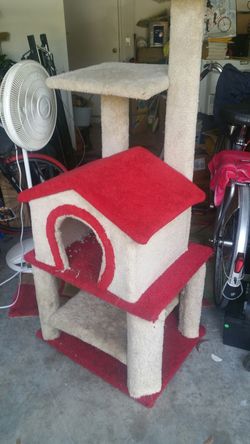 Custom cat house