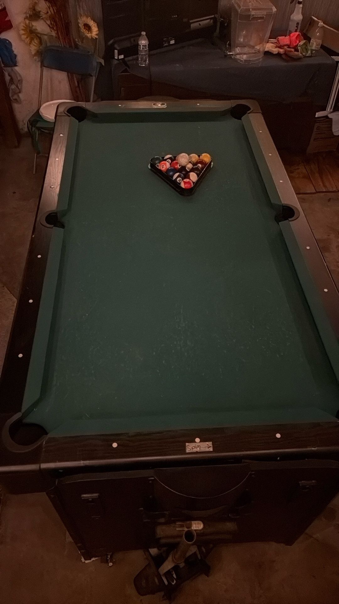 Fat Cat Dual Air Hockey and Pool Table