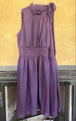 Plum dress