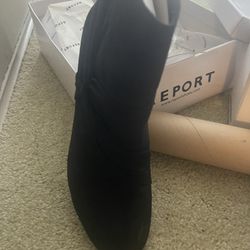 Report Ankle Booties, Suede, Size 10