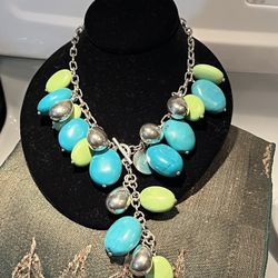 Spectacular high fashion sterling silver necklace