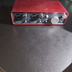 Focus rite Scarlett 2i2