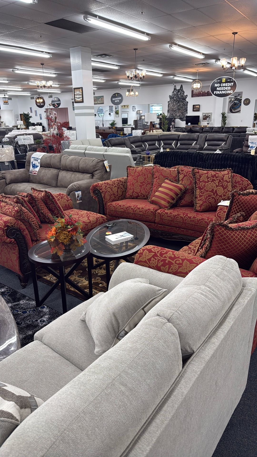 Wood Grain Sofa And Love Made By Serta 1199 Was 2999