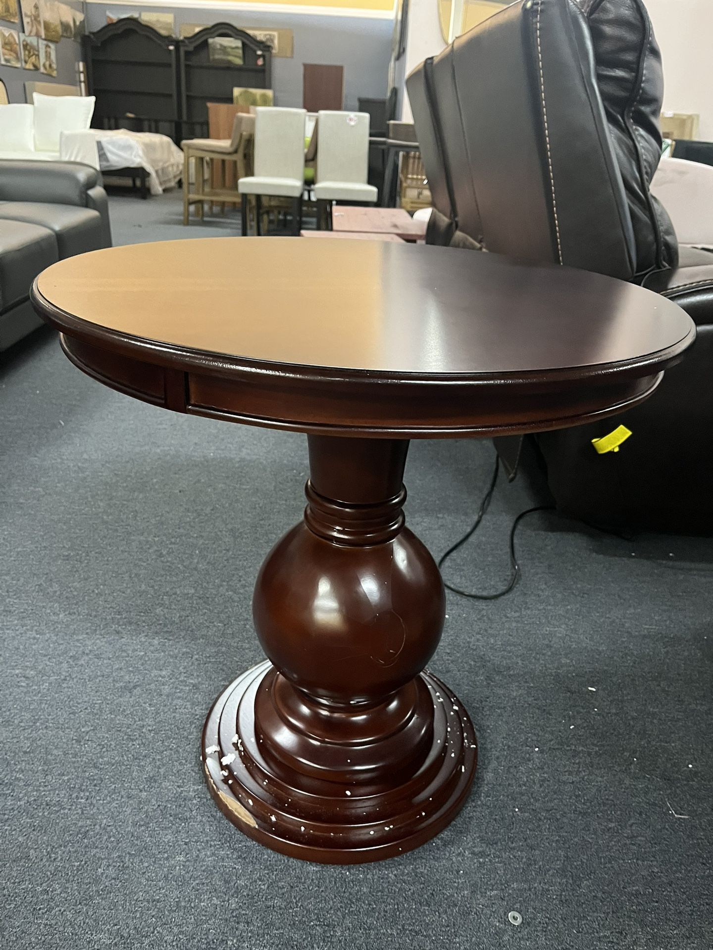 Brown Accent Table ,$150