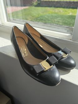 Ferragamo Womens Kitten Heels 