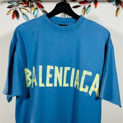 BALENCIAGA TAPE FRONT TEE FW23 , Visit Our Profile For More Items…