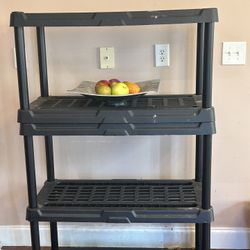 3 Stackable Storage Shelfs