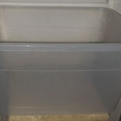 Wondershop 56 Qt Clear Storage Bin (without lid)
