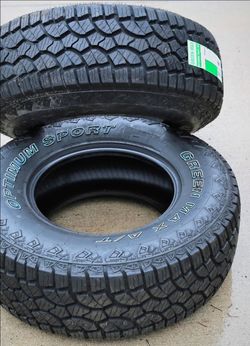 ( 2 TIRES  ) 285/70R17 GREEN MAX ALL TERRAIN