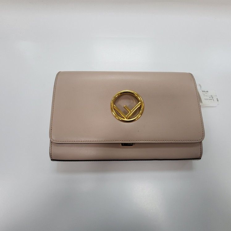 Fendi Vitello Liberty Lucido Wallet