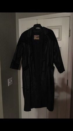 XL Atlantic Beach Leather Coat
