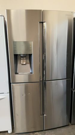 Samsung Quad Door Stainless Steel Refrigerator
