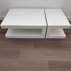 Two-piece High Gloss Coffee Table