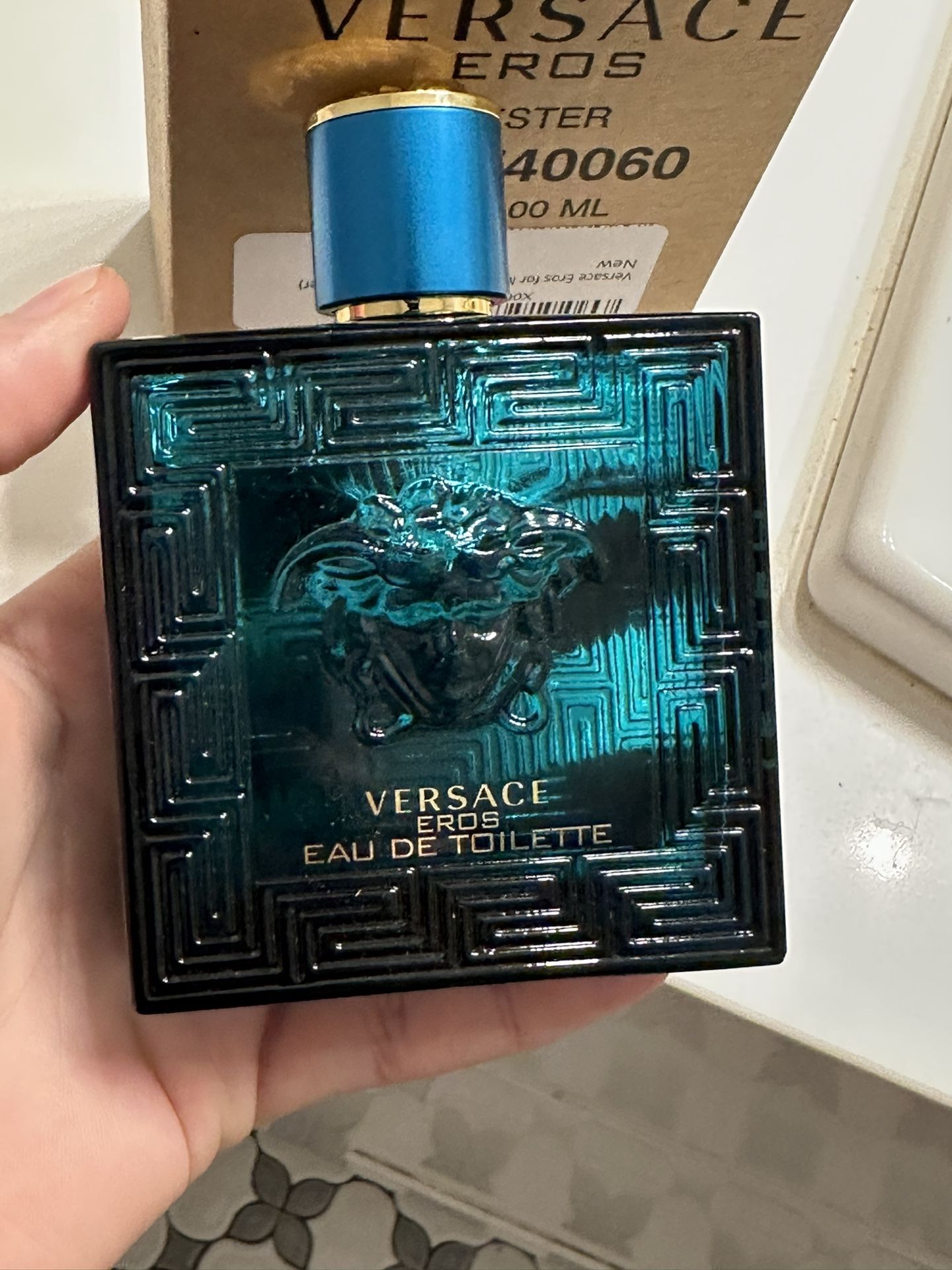 Versace Eros Tester Bottle New Authentic