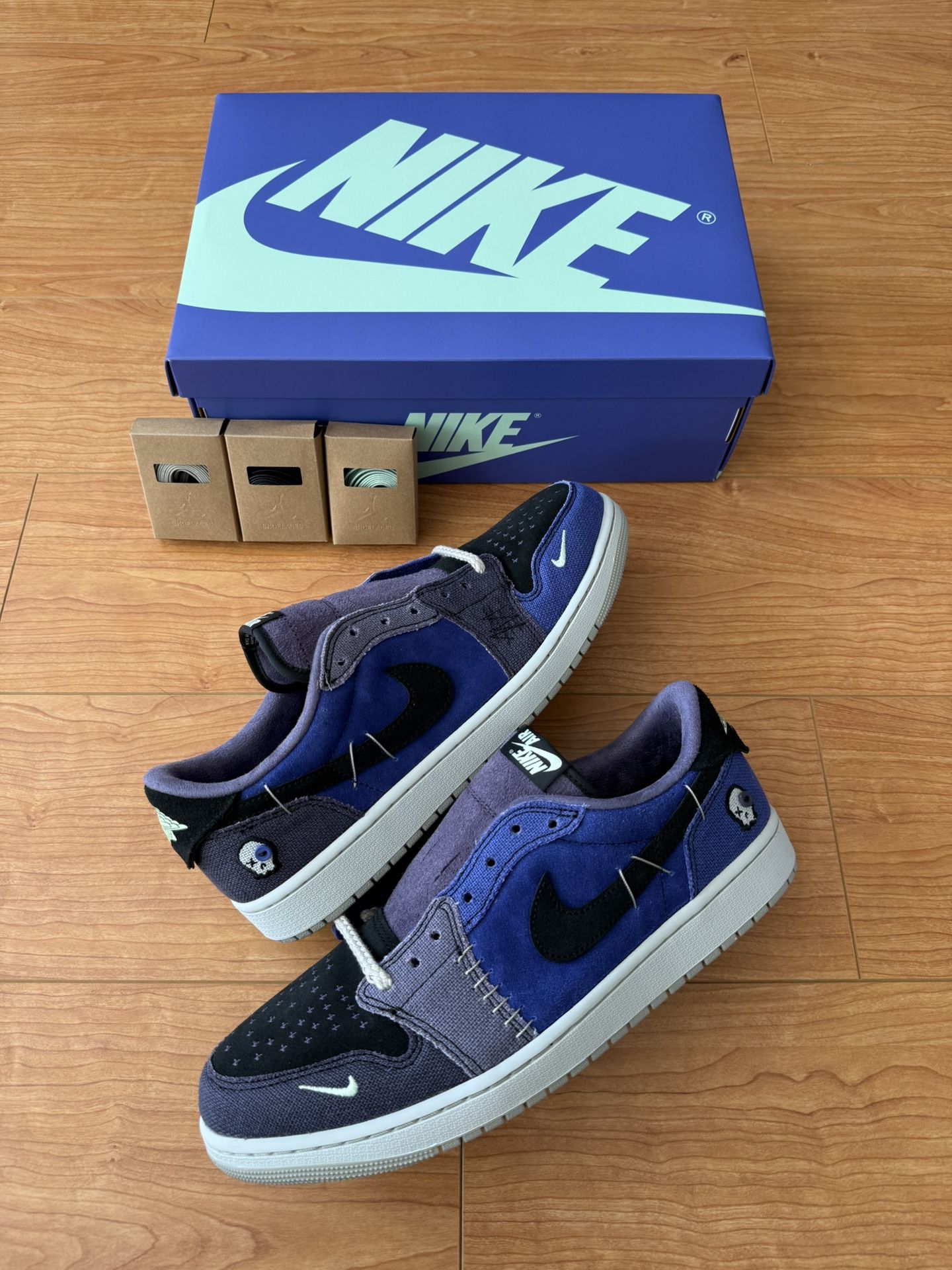 NEW Nike X Zion Williamson Air Jordan 1 Retro Low OG Voodoo Alternate (2025) Men’s Size 12