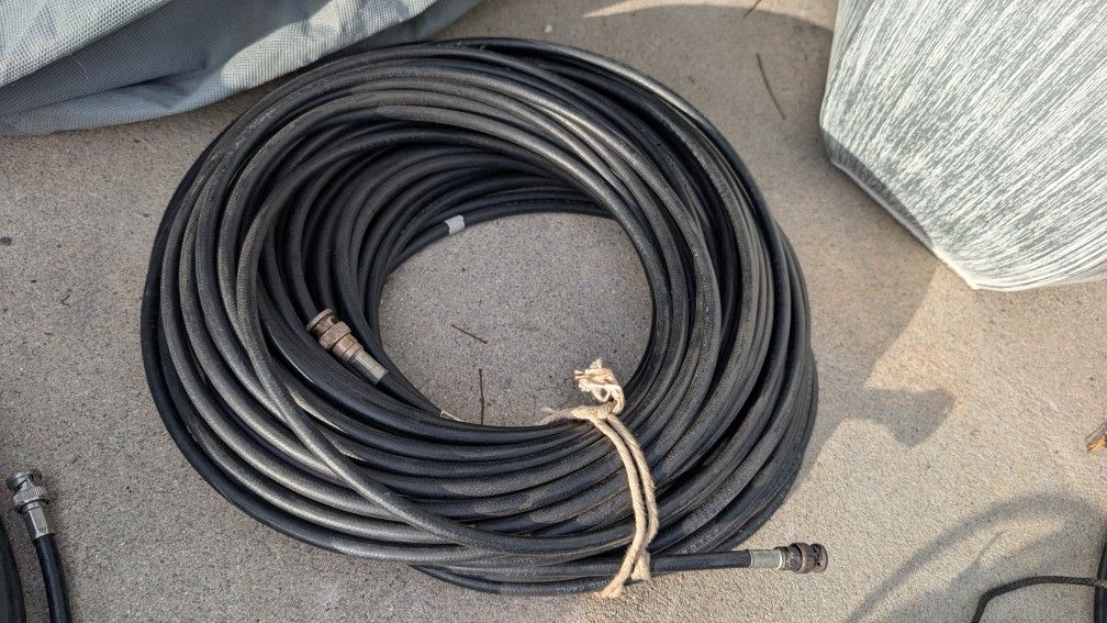 100' Coax Cable Coaxial Video Cord