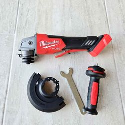 Milwaukee FUEL 18V Angle Grinder with Paddle Switch