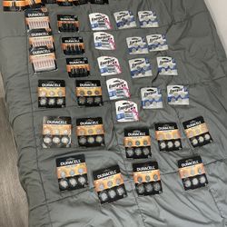 500$ Worth Of Brand New Batteries