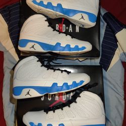 Air Jordan 9 Retro Powder Blue 