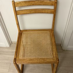 Woven Wooden Chair