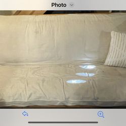 Heavy Duty Wood Futon W/thick mattress