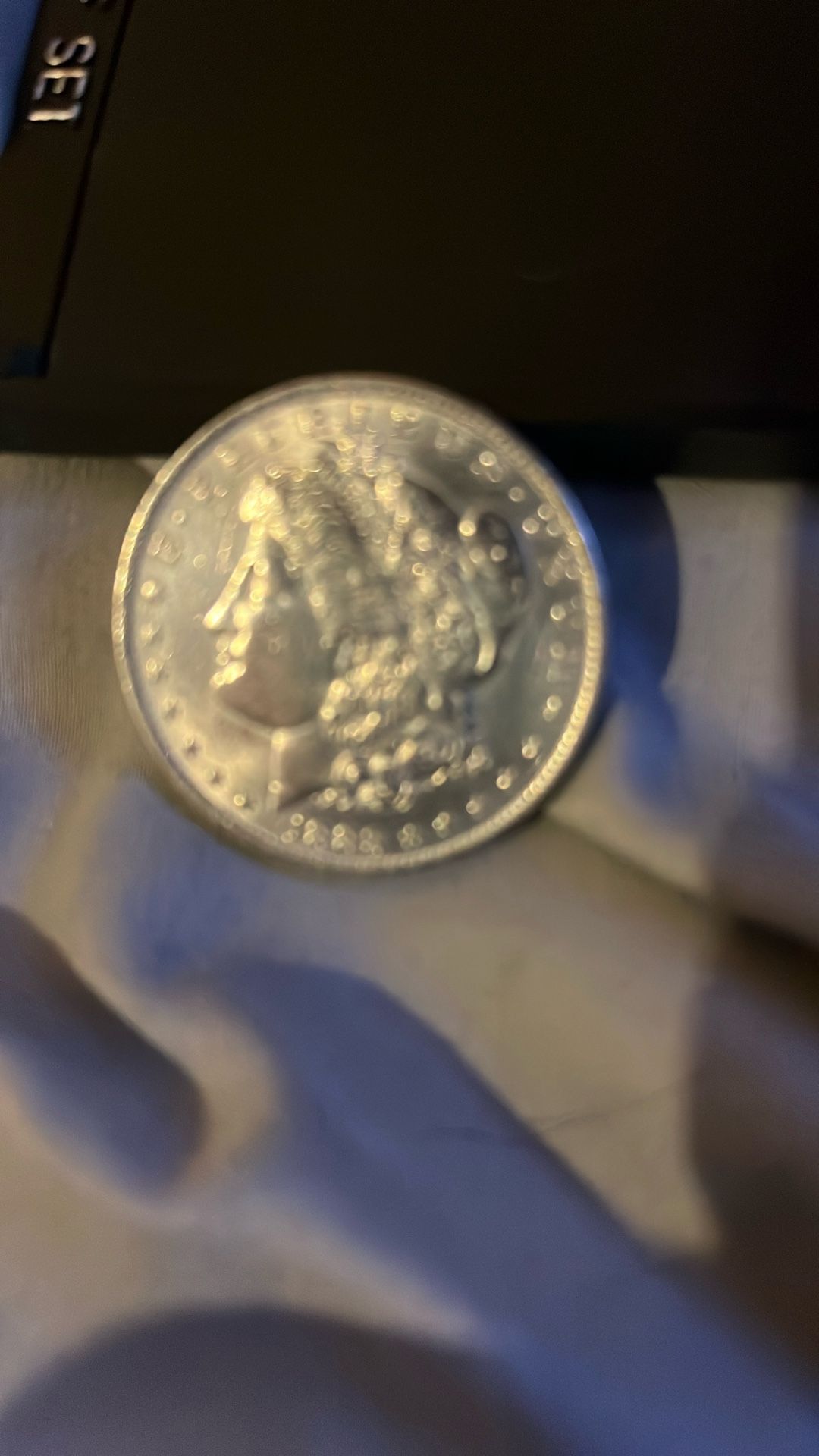 Morgan silver dollar