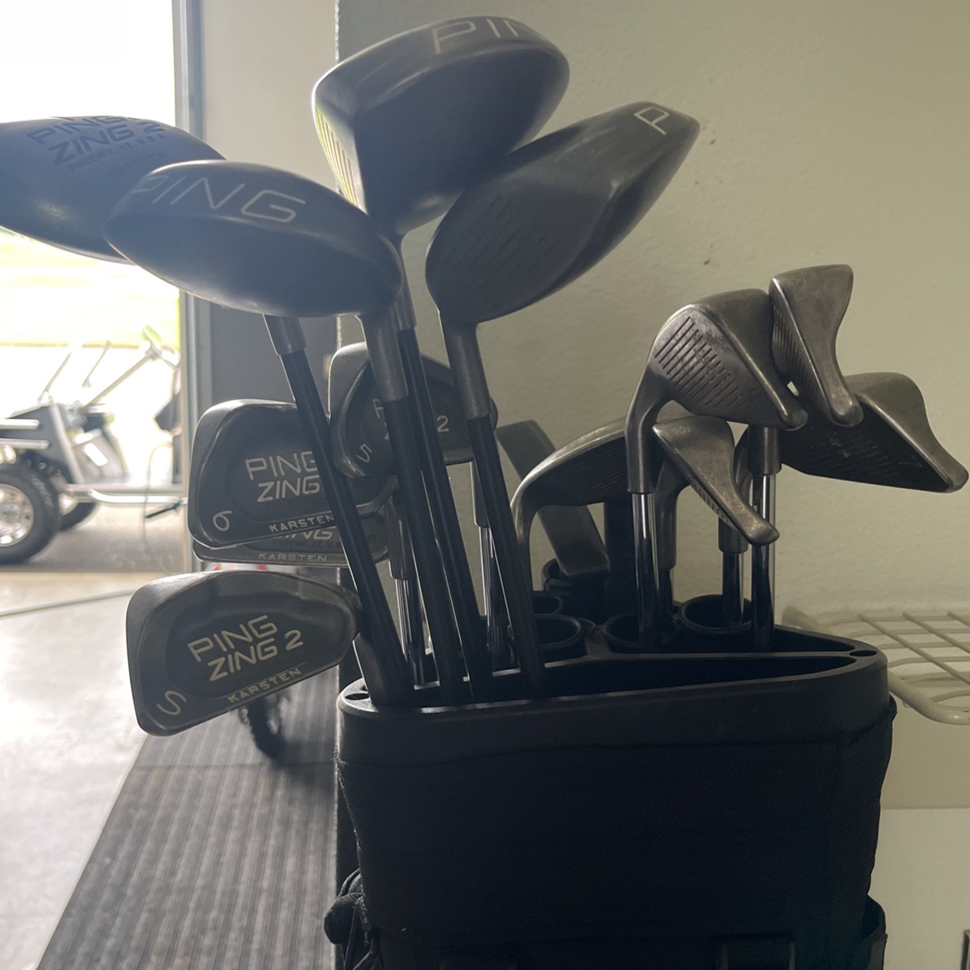 Ping Zing Clubs, And Bags