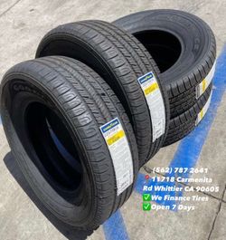 225/70R16 goodyear All season Set of Tires Installed and Balanced Set de Llantas Nuevas Instaladas y Balanceadas