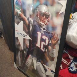 Tom Brady Framed Poster