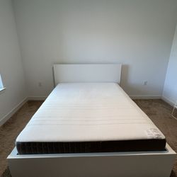 IKEA MALM BED FRAME W $349 mattress