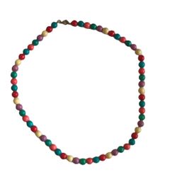 Vintage Multicolored Necklace 