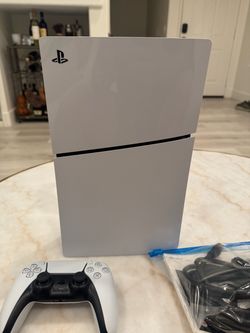 PS5 Slim Digital Edition with Controller | Like New | $250 Firm