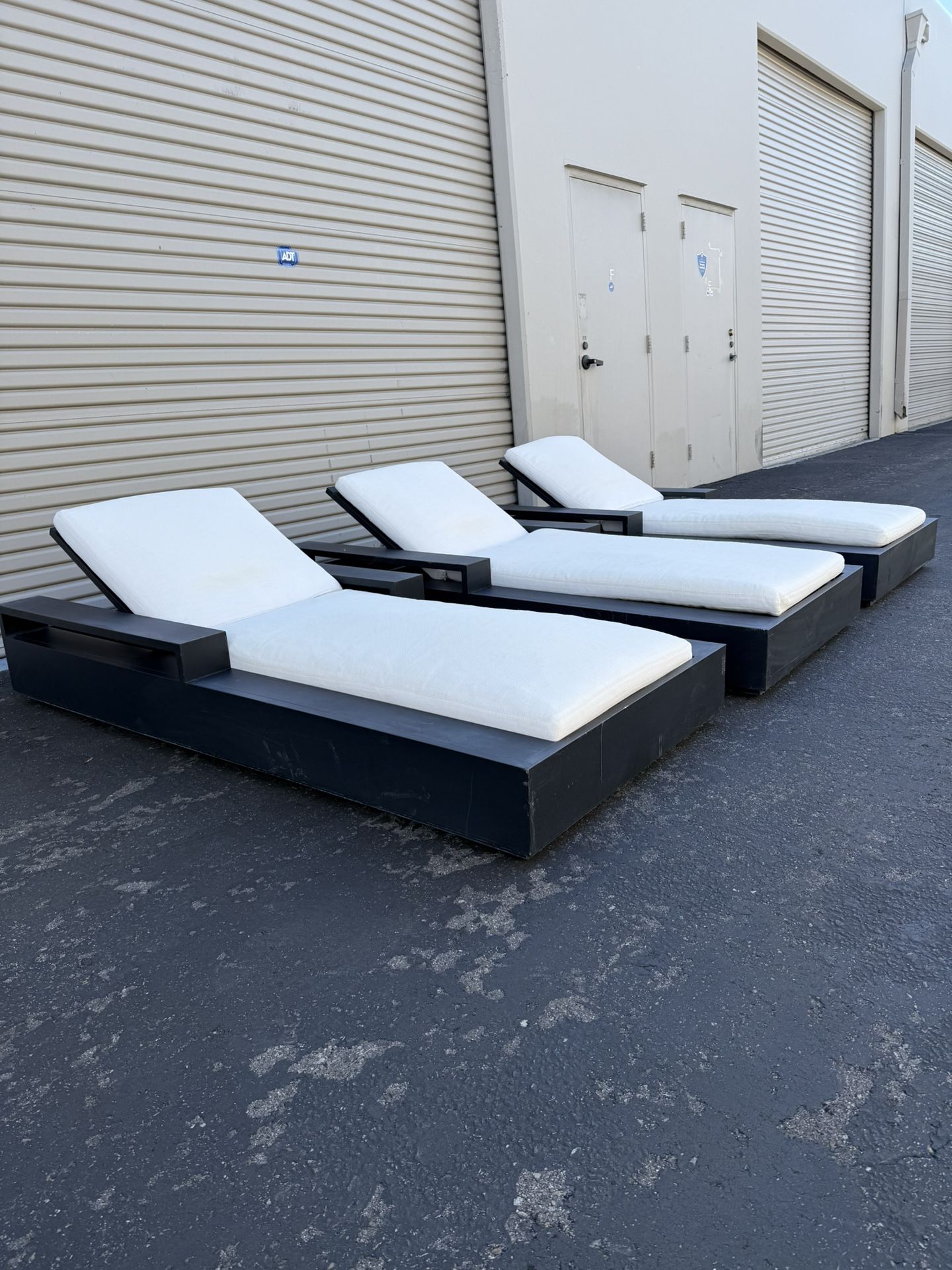 Restoration Hardware Marbella Pool Chaises