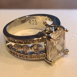 925 Silver Ring Size 6