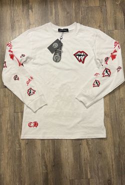 Red,White Longsleeve Chromeheart Size (s)