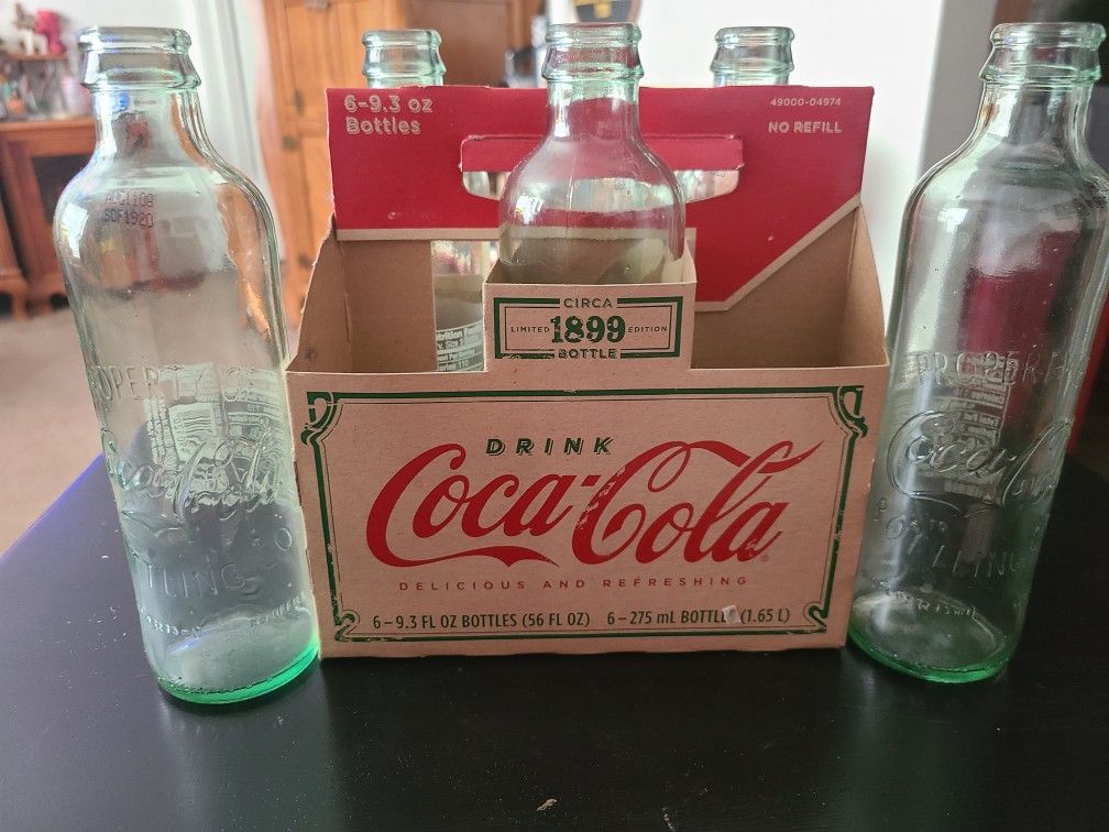 Reproduction Retro 1899 Coca Cola 6 Pack