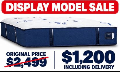 Stearns & Foster Studio 14” Medium Tight Top Mattress – King Size – Display Model