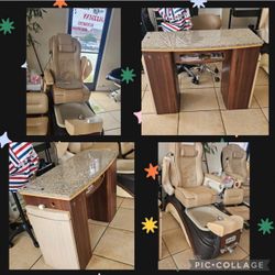 Pedicure And Manicure Tables 