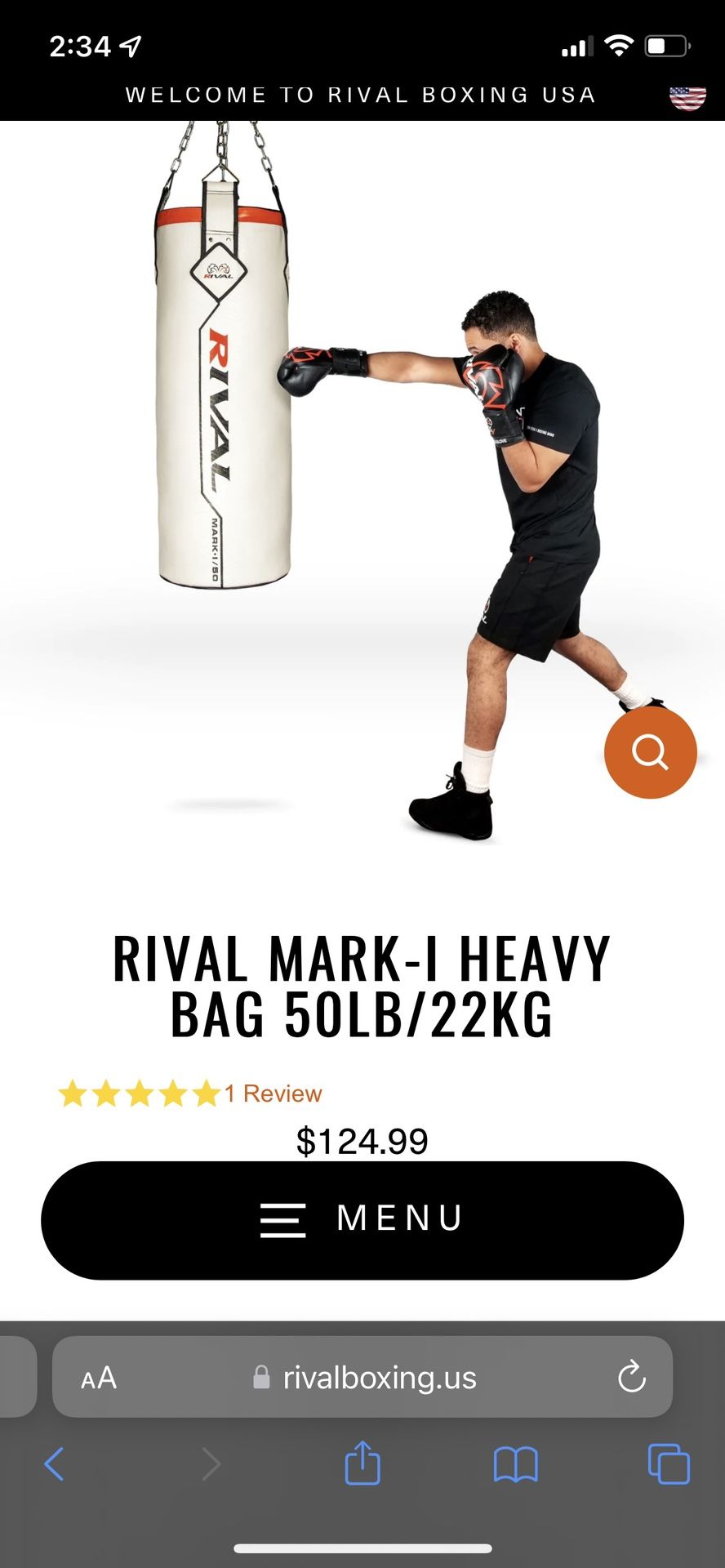 Punching Bag New