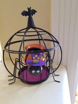 Halloween decoration candle holder