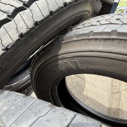 6 ,Continental tires 225/70R 19.5 used for sale
