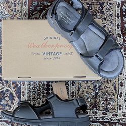 Men’s Size 13 M Original Weatherproof Black Sandals