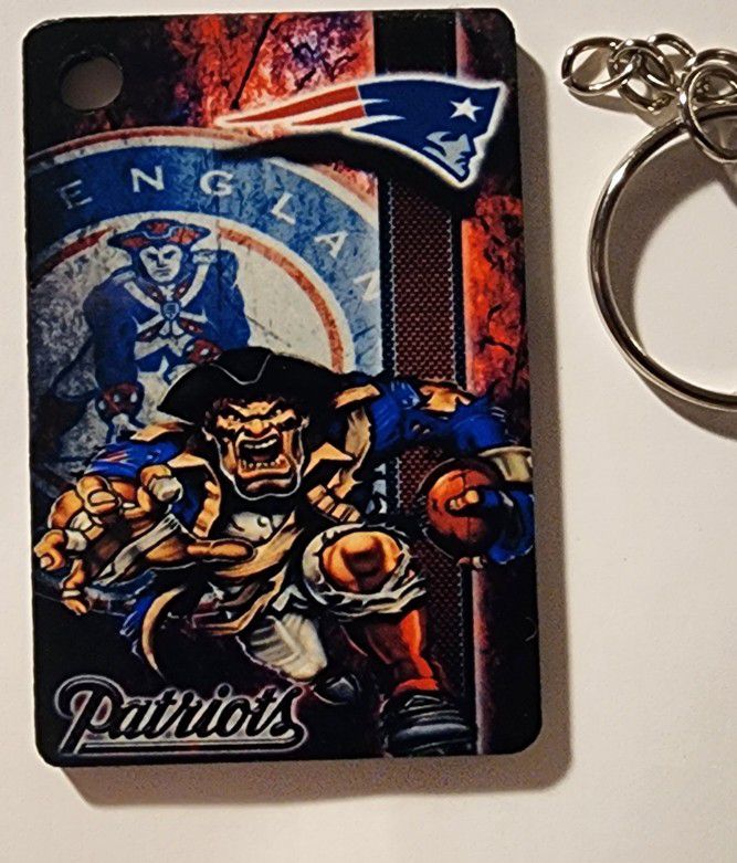 New England Patriots Keychain 